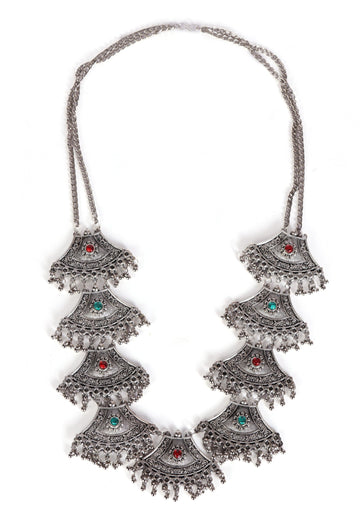 Chandbali Cascade Necklace